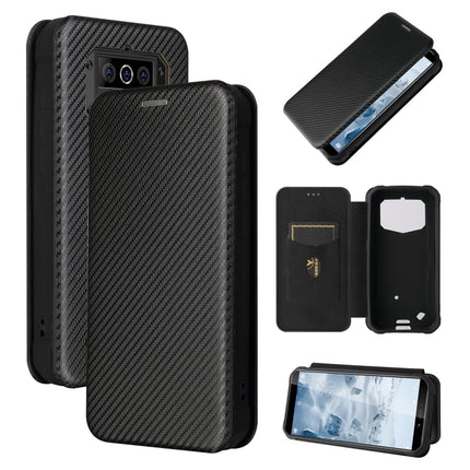 Carbon Fiber Texture Magnetic Horizontal Flip TPU + PC + PU Leather Case with Card Slot, For DOOGEE N30, For Fujitsu Arrows NX9 F-52A, For Motorola Moto G9 Power, For Oukitel WP5 / WP5 Pro, For LG K92 5G