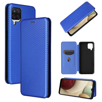 Carbon Fiber Texture Magnetic Horizontal Flip TPU + PC + PU Leather Case with Card Slot, For Huawei Y9a, For Huawei nova 8 SE, For Huawei Honor 10X Lite, For Samsung Galaxy A12 / M12
