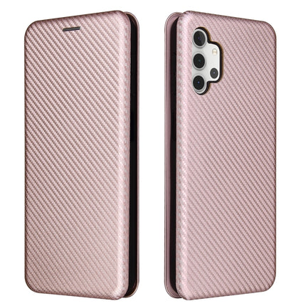 Carbon Fiber Texture Magnetic Horizontal Flip TPU + PC + PU Leather Case with Card Slot, For Samsung Galaxy A32 5G, For Samsung Galaxy S30, For Samsung Galaxy S21+ 5G