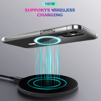 Magsafe-Hülle, einfacher Magnetring, All-inclusive, stoßfeste Hülle aus klarem Kristallacryl-PC + TPU, für iPhone X/XS, für iPhone XR, für iPhone XS Max