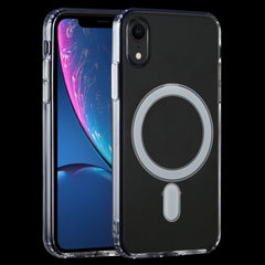 Magsafe Case Simple Magnetic Ring All-inclusive Clear Crystal Acrylic PC +TPU Shockproof Case, For iPhone X / XS, For iPhone XR, For iPhone XS Max