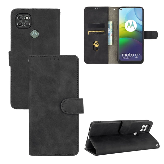 Solid Color Skin Feel Magnetic Buckle Horizontal Flip Calf Texture PU Leather Case with Holder & Card Slots & Wallet, For Motorola Moto G9 Power, For Samsung Galaxy A12 / M12, For Huawei nova 8 SE, For Huawei Y9a
