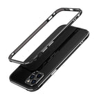Für iPhone 12 Pro / Schwarz Silber