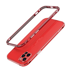 Aurora Series Objektivschutz + Schutzhülle mit Metallrahmen, für iPhone 12 Pro