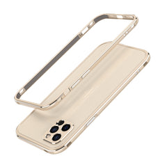 Aurora Series Objektivschutz + Schutzhülle mit Metallrahmen, für iPhone 12 Pro