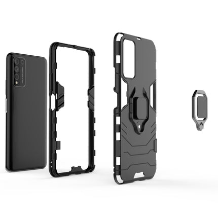 PC + TPU Shockproof Protective Case with Magnetic Ring Holder, For Huawei Honor 10X Lite