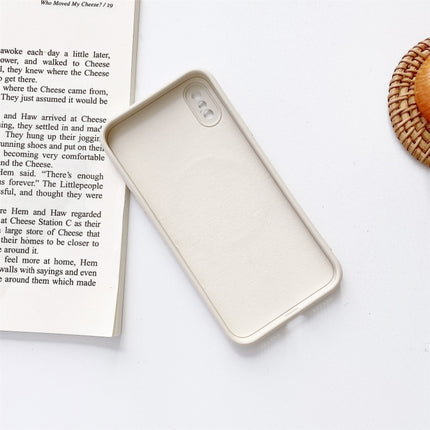 Liquid Silicone Full Coverage Shockproof Magsafe Case, For iPhone X / XS, For iPhone XR, For iPhone XS Max