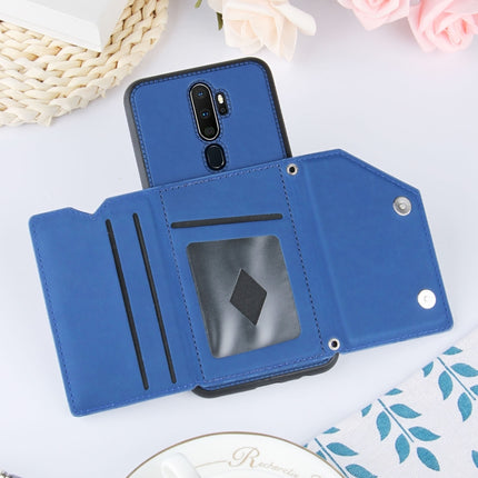 Skin Feel PU + TPU + PC Back Cover Shockproof Case with Card Slots & Holder & Photo Frame, For OPPO A9 2020, For OPPO A52 & A72 & A92, For OPPO A53, For OPPO F17, For OPPO F17 Pro & A93