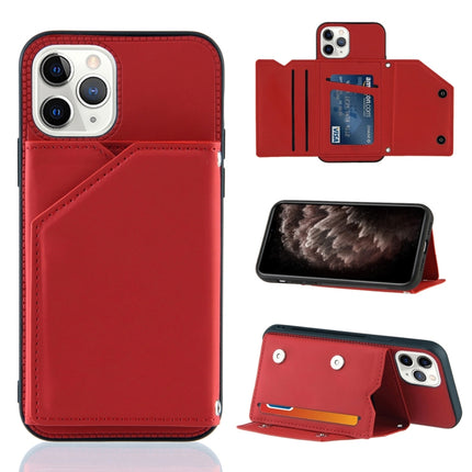 Funda a prueba de golpes con tapa trasera de PU + TPU + PC con sensación de piel, ranuras para tarjetas, soporte y marco de fotos, para iPhone 12 mini, para iPhone 12/12 Pro, para iPhone 12 Pro Max