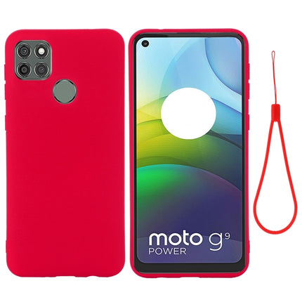 Pure Color Liquid Silicone Shockproof Full Coverage Case, For OnePlus 8T / 8T+ 5G, For Motorola Moto G9 Power