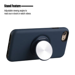 TPU+PC 2 in 1 Shockproof Case with Magnetic Round Car Holder, For iPhone 7 Plus / 8 Plus, For iPhone SE 2022 / SE 2020 / 8 / 7, For iPhone 12 Pro Max, For iPhone 11, For iPhone 11 Pro