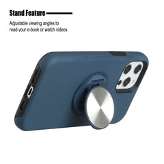 TPU+PC 2 in 1 Shockproof Case with Magnetic Round Car Holder, For iPhone 11 Pro Max, For iPhone 12 / 12 Pro, For iPhone 12 mini, For iPhone XR, For iPhone XS