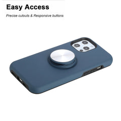 TPU+PC 2 in 1 Shockproof Case with Magnetic Round Car Holder, For iPhone 11 Pro Max, For iPhone 12 / 12 Pro, For iPhone 12 mini, For iPhone XR, For iPhone XS