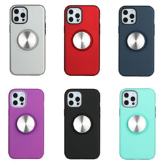 TPU+PC 2 in 1 Shockproof Case with Magnetic Round Car Holder, For iPhone 11 Pro Max, For iPhone 12 / 12 Pro, For iPhone 12 mini, For iPhone XR, For iPhone XS