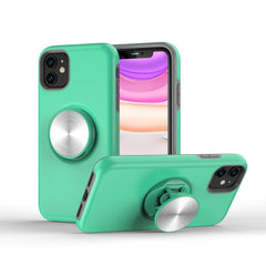 TPU+PC 2 in 1 Shockproof Case with Magnetic Round Car Holder, For iPhone 11 Pro Max, For iPhone 12 / 12 Pro, For iPhone 12 mini, For iPhone XR, For iPhone XS