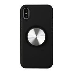 TPU+PC 2 in 1 Shockproof Case with Magnetic Round Car Holder, For iPhone 11 Pro Max, For iPhone 12 / 12 Pro, For iPhone 12 mini, For iPhone XR, For iPhone XS