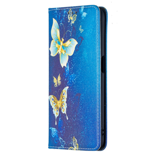 Colored Drawing Pattern Invisible Magnetic Horizontal Flip PU Leather Case with Holder & Card Slots & Wallet, For OPPO A52 / A72 5G, For Huawei P smart 2021 / Y7a