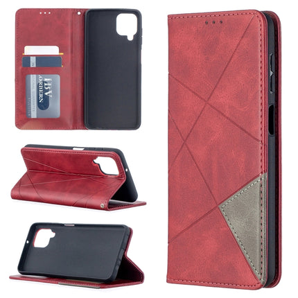 Prismatic Invisible Magnetic Horizontal Flip Leather Case with Holder & Card Slots & Photo Frame, For Huawei P smart 2021 / Y7a, For Samsung Galaxy A12