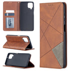 For Samsung Galaxy A12 / Brown