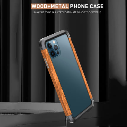 R-JUST Metal + Wood Frame Protective Case
