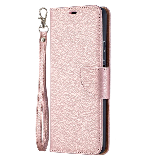 Litchi Texture Pure Color Horizontal Flip PU Leather Case with Holder & Card Slots & Wallet & Lanyard, For Huawei P smart 2021 / Y7a, For Samsung Galaxy A12