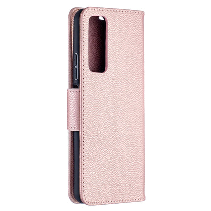 Litchi Texture Pure Color Horizontal Flip PU Leather Case with Holder & Card Slots & Wallet & Lanyard, For Huawei P smart 2021 / Y7a, For Samsung Galaxy A12