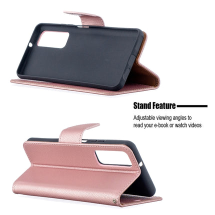 Litchi Texture Pure Color Horizontal Flip PU Leather Case with Holder & Card Slots & Wallet & Lanyard, For Huawei P smart 2021 / Y7a, For Samsung Galaxy A12