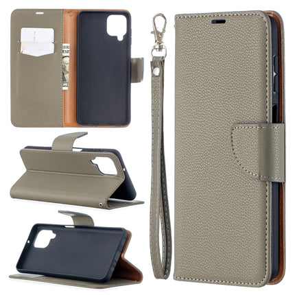 Litchi Texture Pure Color Horizontal Flip PU Leather Case with Holder & Card Slots & Wallet & Lanyard, For Huawei P smart 2021 / Y7a, For Samsung Galaxy A12