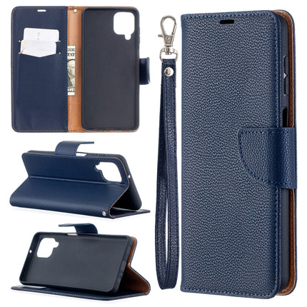 Litchi Texture Pure Color Horizontal Flip PU Leather Case with Holder & Card Slots & Wallet & Lanyard, For Huawei P smart 2021 / Y7a, For Samsung Galaxy A12