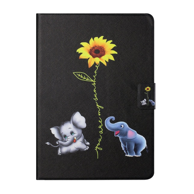 Colored Drawing Horizontal Flip Leather Case with Holder & Card Slots, For Samsung Galaxy Tab S6 Lite P610/P615, For 7 inch Tablet PC Universal, For 8 inch Tablet PC Universal, For 10 inch Tablet PC Universal