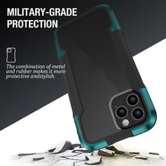 Funda protectora a prueba de golpes de aleación de aluminio iPAKY Thunder Series para iPhone 12, iPhone 12 Pro, iPhone 12 Pro Max, iPhone 12 Mini