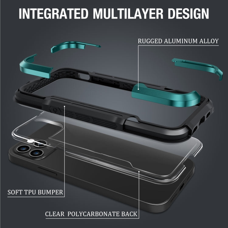 iPAKY Thunder Series Aluminum alloy Shockproof Protective Case, For iPhone 12, For iPhone 12 Pro, For iPhone 12 Pro Max