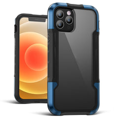 Funda protectora a prueba de golpes de aleación de aluminio iPAKY Thunder Series para iPhone 12, iPhone 12 Pro, iPhone 12 Pro Max, iPhone 12 Mini