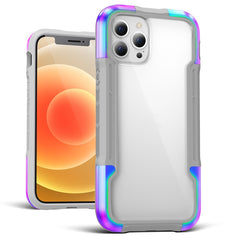 Funda protectora a prueba de golpes de aleación de aluminio iPAKY Thunder Series para iPhone 12, iPhone 12 Pro, iPhone 12 Pro Max, iPhone 12 Mini