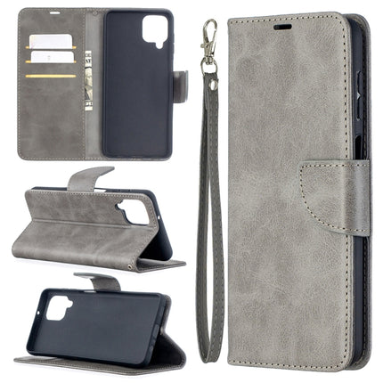 Retro Lambskin Texture Pure Color Horizontal Flip PU Leather Case with Holder & Card Slots & Wallet & Lanyard, For Huawei P smart 2021 / Y7a, For Samsung Galaxy A12