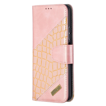 Matching Color Crocodile Texture Horizontal Flip PU Leather Case with Wallet & Holder & Card Slots, For Huawei P smart 2021 / Y7a, For Samsung Galaxy A12