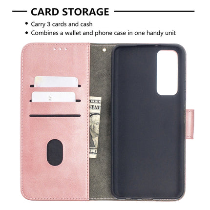 Matching Color Crocodile Texture Horizontal Flip PU Leather Case with Wallet & Holder & Card Slots, For Huawei P smart 2021 / Y7a, For Samsung Galaxy A12
