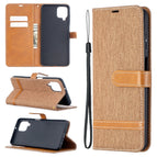 For Samsung Galaxy A12 / Brown