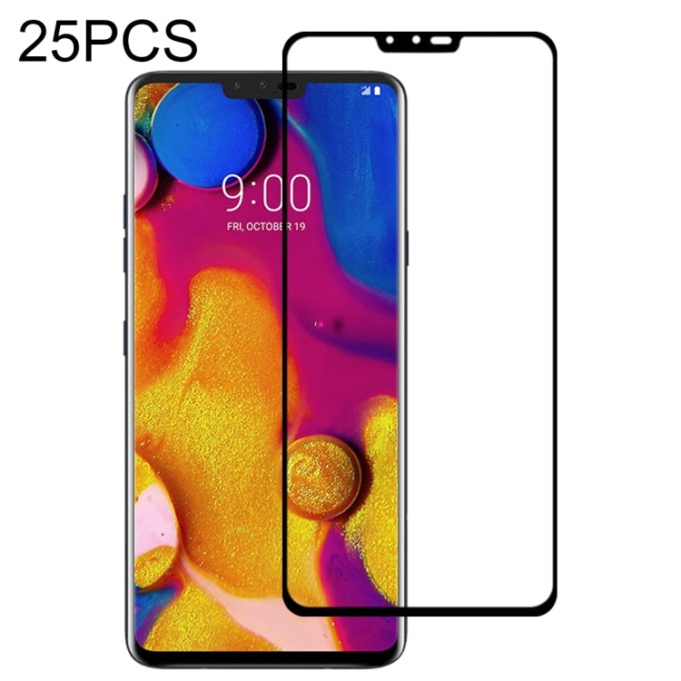 25 PCS Full Glue Full Screen Tempered Glass Film
