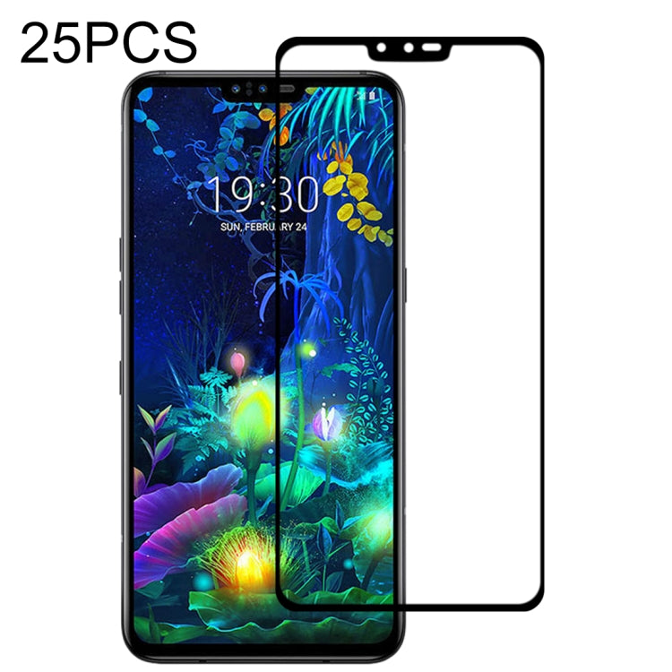 25 PCS Full Glue Full Screen Tempered Glass Film