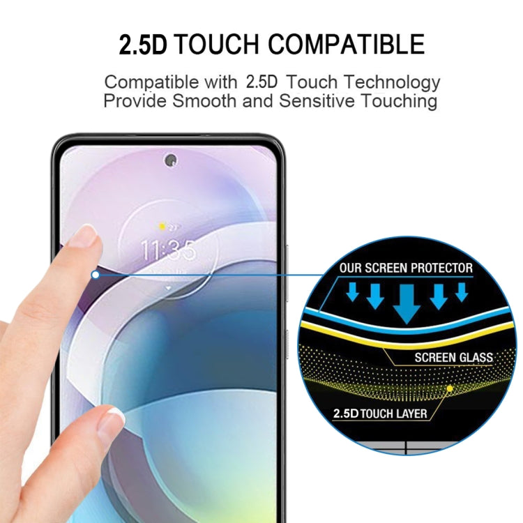 25 PCS Full Glue Full Screen Tempered Glass Film