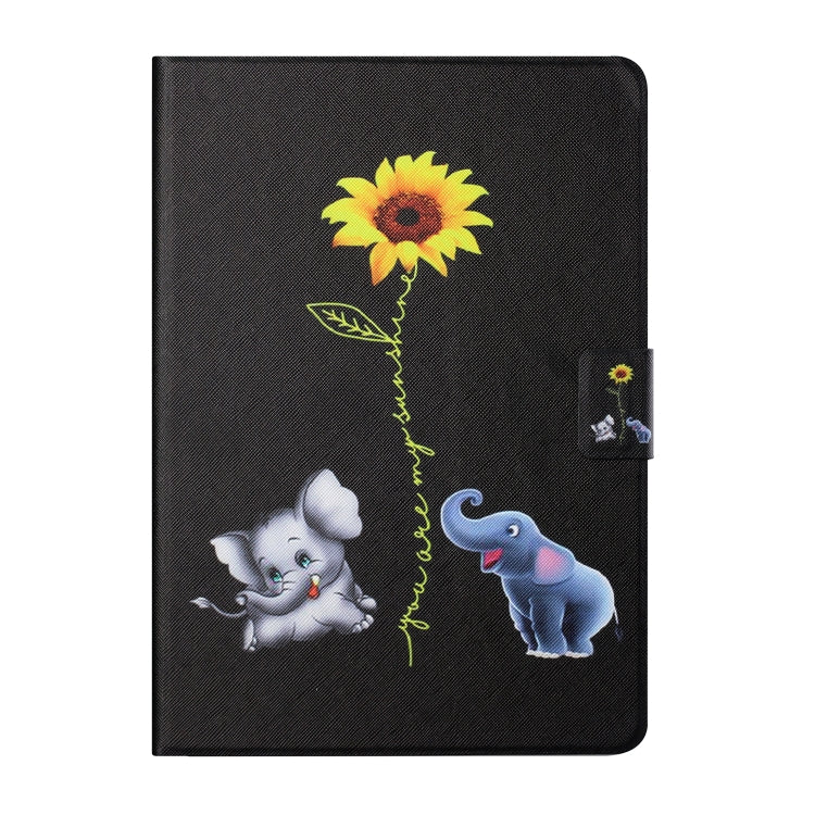 Colored Drawing Horizontal Flip Leather Case with Holder & Card Slots & Sleep / Wake-up Function, For iPad Mini 5/4/3/2/1, For iPad 10.2 / iPad Air 10.5 （2019） / iPad Pro 10.5 inch, For iPad Air / Air 2 / 2017 / 2018������������������������������������...