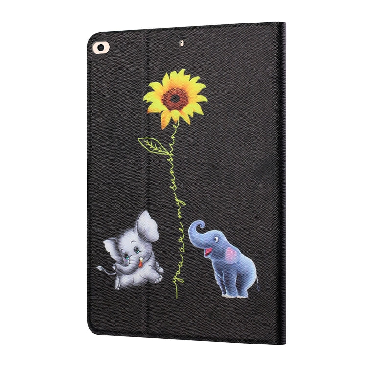 Colored Drawing Horizontal Flip Leather Case with Holder & Card Slots & Sleep / Wake-up Function, For iPad Mini 5/4/3/2/1, For iPad 10.2 / iPad Air 10.5 （2019） / iPad Pro 10.5 inch, For iPad Air / Air 2 / 2017 / 2018������������������������������������...