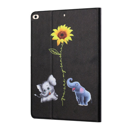 Colored Drawing Horizontal Flip Leather Case with Holder & Card Slots & Sleep / Wake-up Function, For iPad Mini 5/4/3/2/1, For iPad 10.2 / iPad Air 10.5 （2019） / iPad Pro 10.5 inch, For iPad Air / Air 2 / 2017 / 2018                                    ...