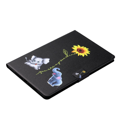 Colored Drawing Horizontal Flip Leather Case with Holder & Card Slots & Sleep / Wake-up Function, For iPad Mini 5/4/3/2/1, For iPad 10.2 / iPad Air 10.5 （2019） / iPad Pro 10.5 inch, For iPad Air / Air 2 / 2017 / 2018                                    ...