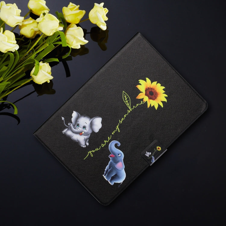 Colored Drawing Horizontal Flip Leather Case with Holder & Card Slots & Sleep / Wake-up Function, For iPad Mini 5/4/3/2/1, For iPad 10.2 / iPad Air 10.5 （2019） / iPad Pro 10.5 inch, For iPad Air / Air 2 / 2017 / 2018������������������������������������...