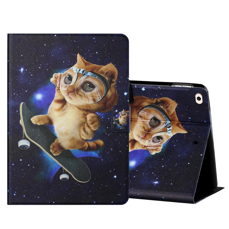 Colored Drawing Horizontal Flip Leather Case with Holder & Card Slots & Sleep / Wake-up Function, For iPad Mini 5/4/3/2/1, For iPad 10.2 / iPad Air 10.5 （2019） / iPad Pro 10.5 inch, For iPad Air / Air 2 / 2017 / 2018������������������������������������...