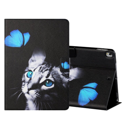 Colored Drawing Horizontal Flip Leather Case with Holder & Card Slots & Sleep / Wake-up Function, For iPad Mini 5/4/3/2/1, For iPad 10.2 / iPad Air 10.5 （2019） / iPad Pro 10.5 inch, For iPad Air / Air 2 / 2017 / 2018                                    ...