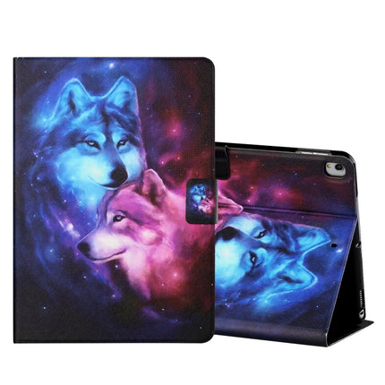 Colored Drawing Horizontal Flip Leather Case with Holder & Card Slots & Sleep / Wake-up Function, For iPad Mini 5/4/3/2/1, For iPad 10.2 / iPad Air 10.5 （2019） / iPad Pro 10.5 inch, For iPad Air / Air 2 / 2017 / 2018                                    ...