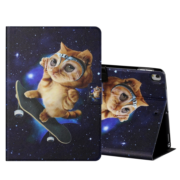 Colored Drawing Horizontal Flip Leather Case with Holder & Card Slots & Sleep / Wake-up Function, For iPad Mini 5/4/3/2/1, For iPad 10.2 / iPad Air 10.5 （2019） / iPad Pro 10.5 inch, For iPad Air / Air 2 / 2017 / 2018������������������������������������...